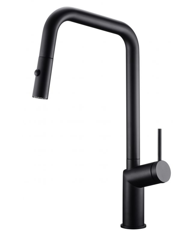 Grifo de cocina bonn negro mate [ IMEX® ]