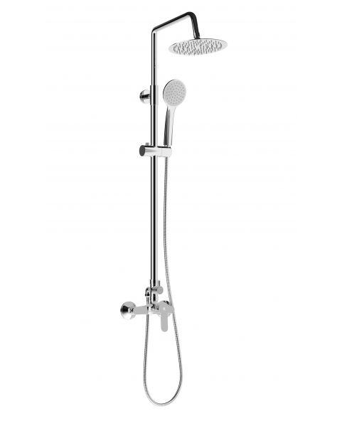 Columna de ducha ERGOS OMNIA Inox 25