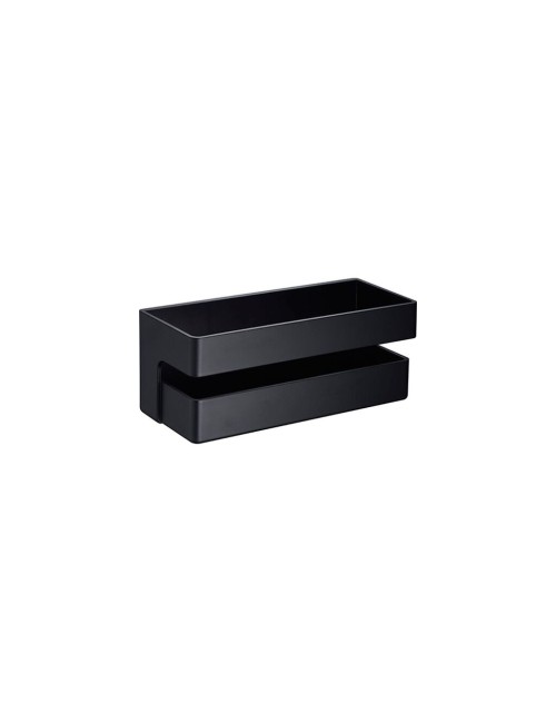 Jabonera frontal de PVC color negro [ IMEX® ]