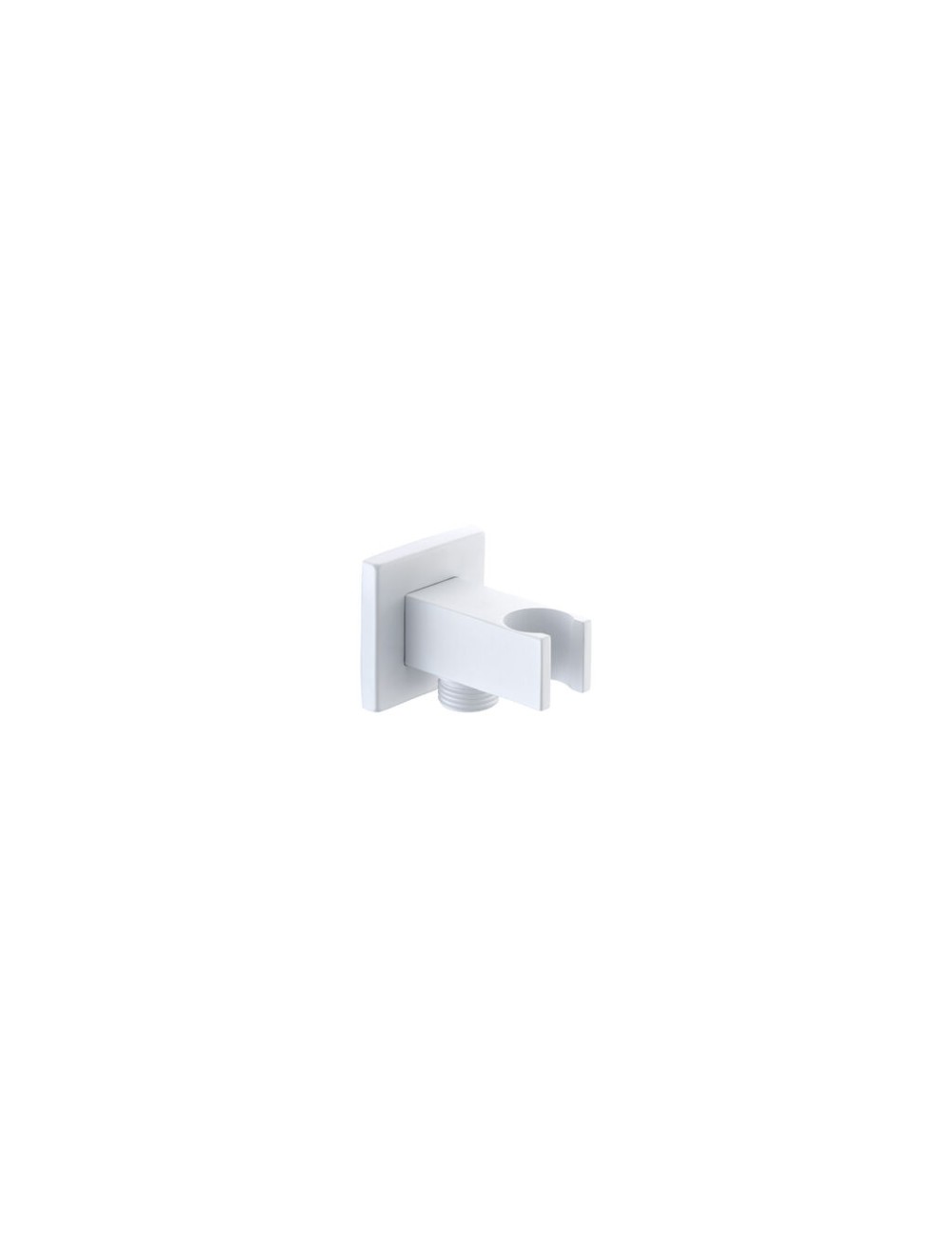 Soporte ducha cuadrado blanco [ IMEX® ]