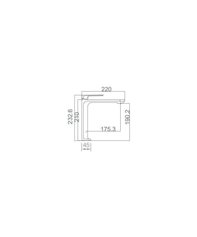 Grifo de lavabo alto Fiyi [ IMEX® ] (1)