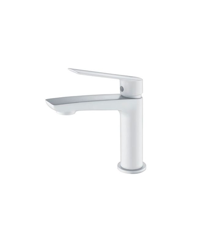 Grifo de lavabo Luxor blanco mate [ IMEX® ]