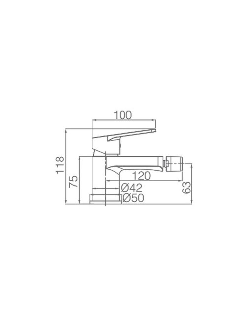 Grifo de lavabo Milos [ IMEX® ] (1)