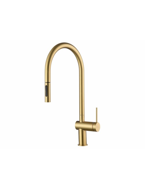 Grifo de cocina berna oro cepillado [ IMEX® ]