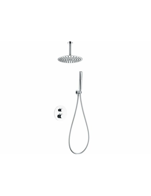 Conjunto ducha termostático empotrado Salerno