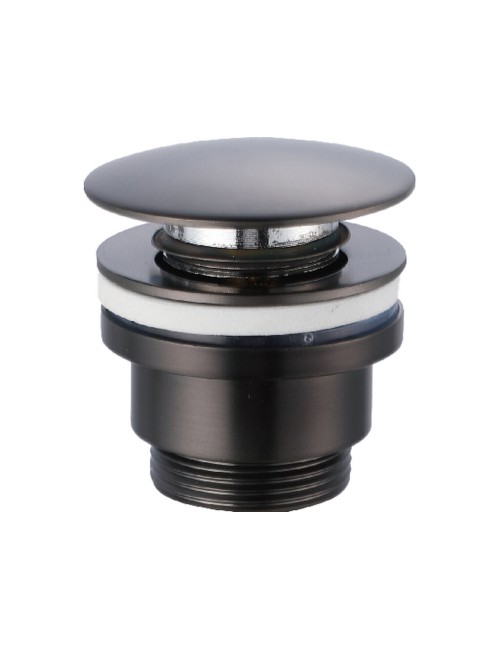 Válvula click-clack PVD black gun metal