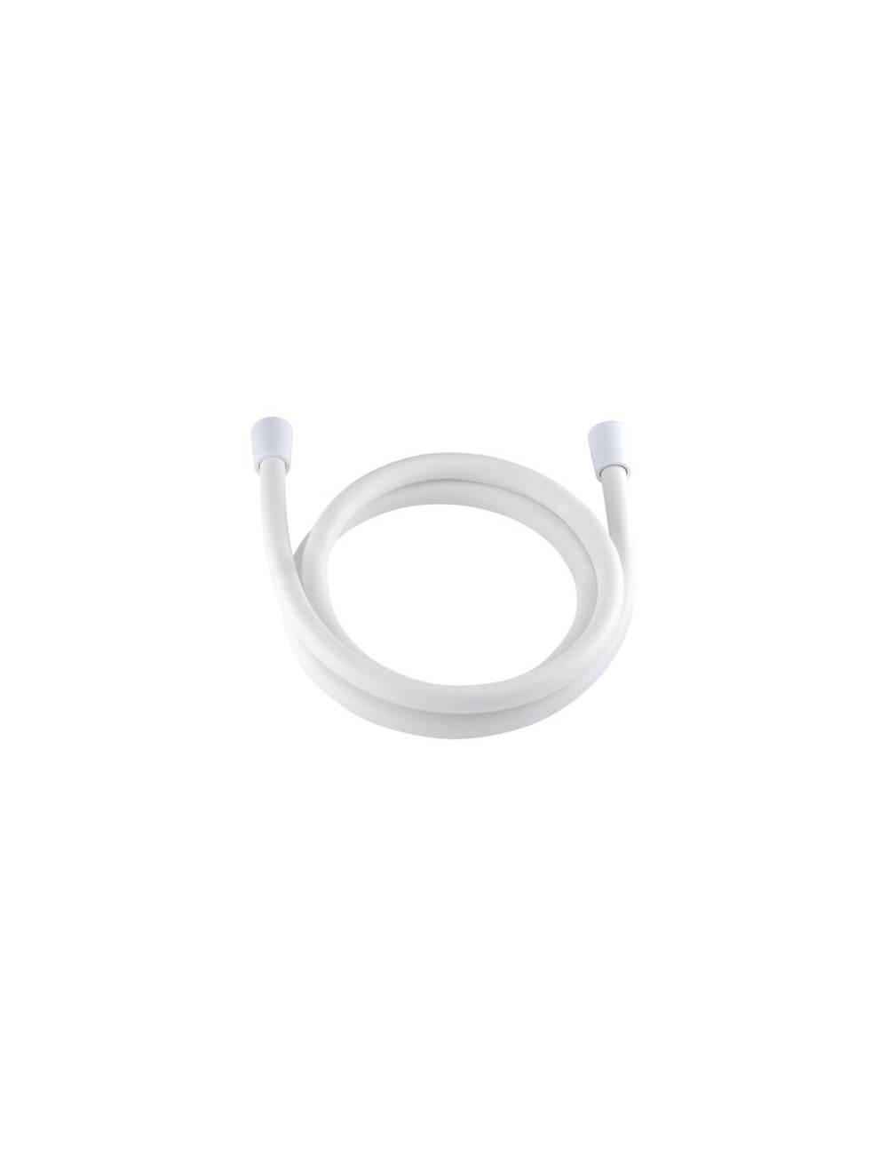 Flexo de baño ducha PVC 180cm blanco mate Flexo de baño ducha PVC 180cm blanco mate