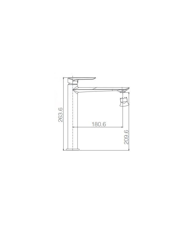 Grifo de lavabo alto Ural [ IMEX® ] (1)