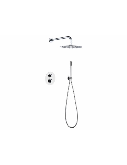 Conjunto de ducha termostático empotrado monza [ IMEX® ]
