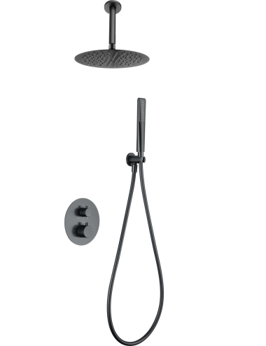 Conjunto ducha termostático empotrado Salerno
