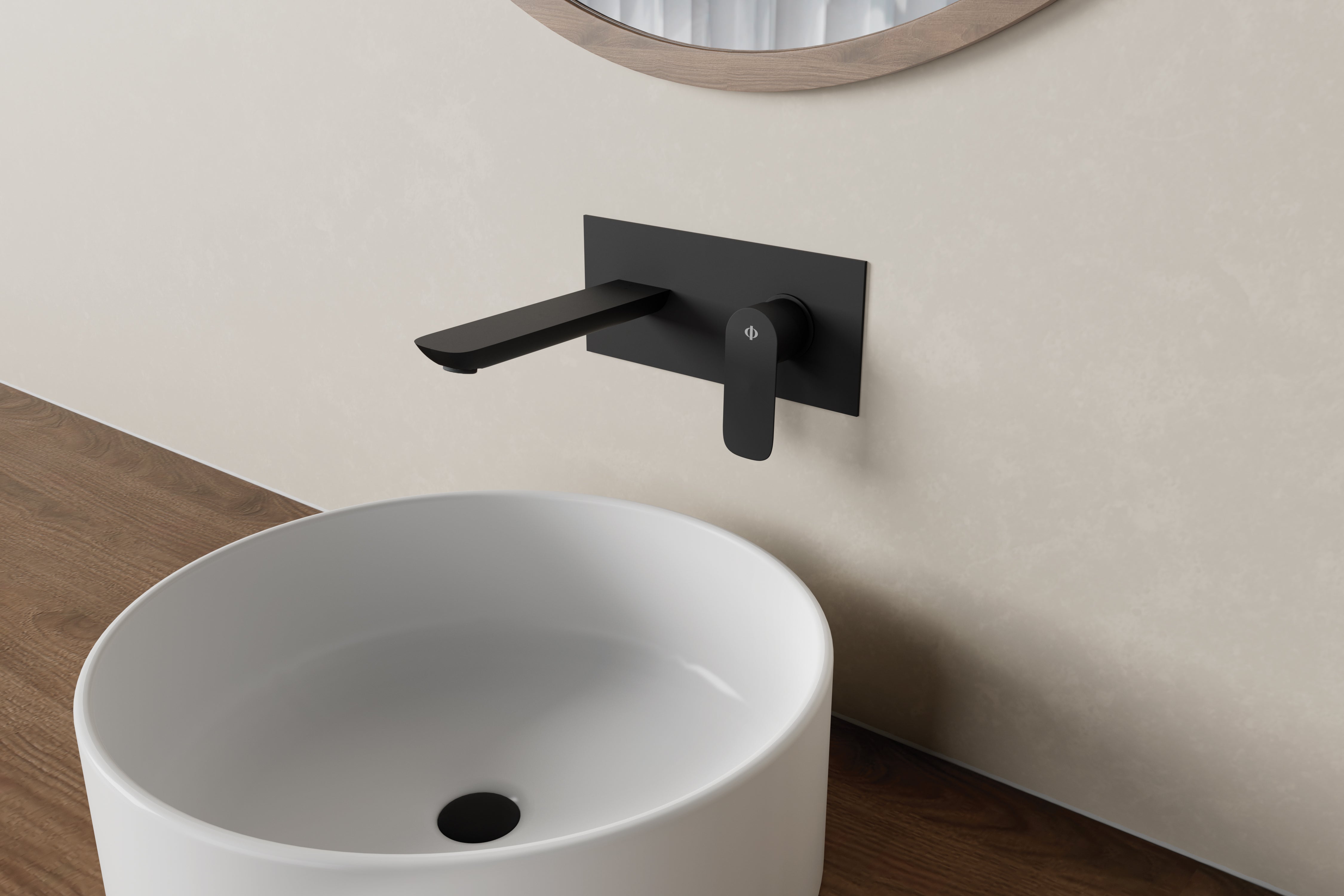 Lavabo De Empotrar Cassio Negro - GME [ GME® ]
