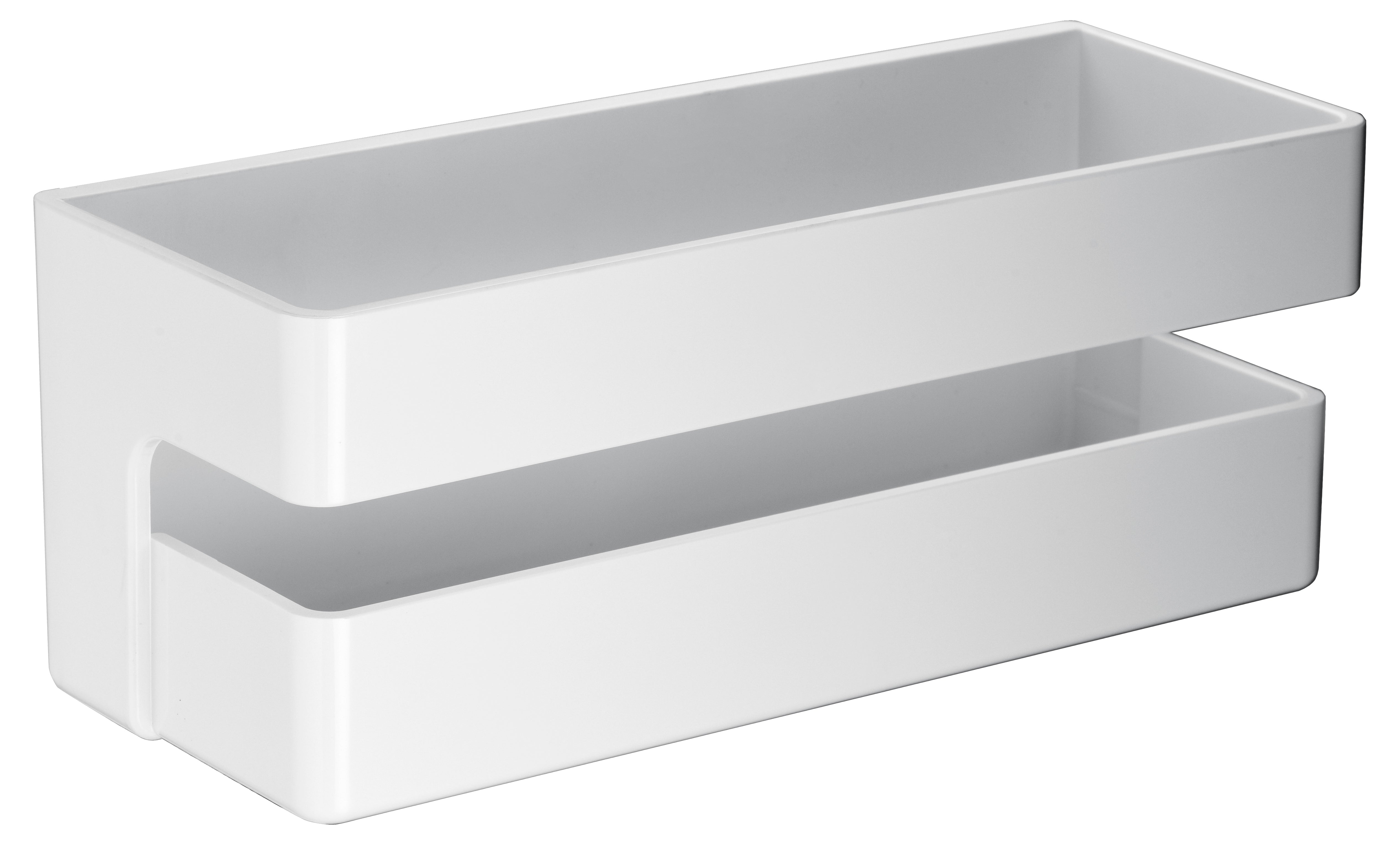 Jabonera frontal de PVC color [ IMEX® ]