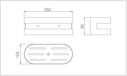 Jabonera frontal Nirmala [ IMEX® ]