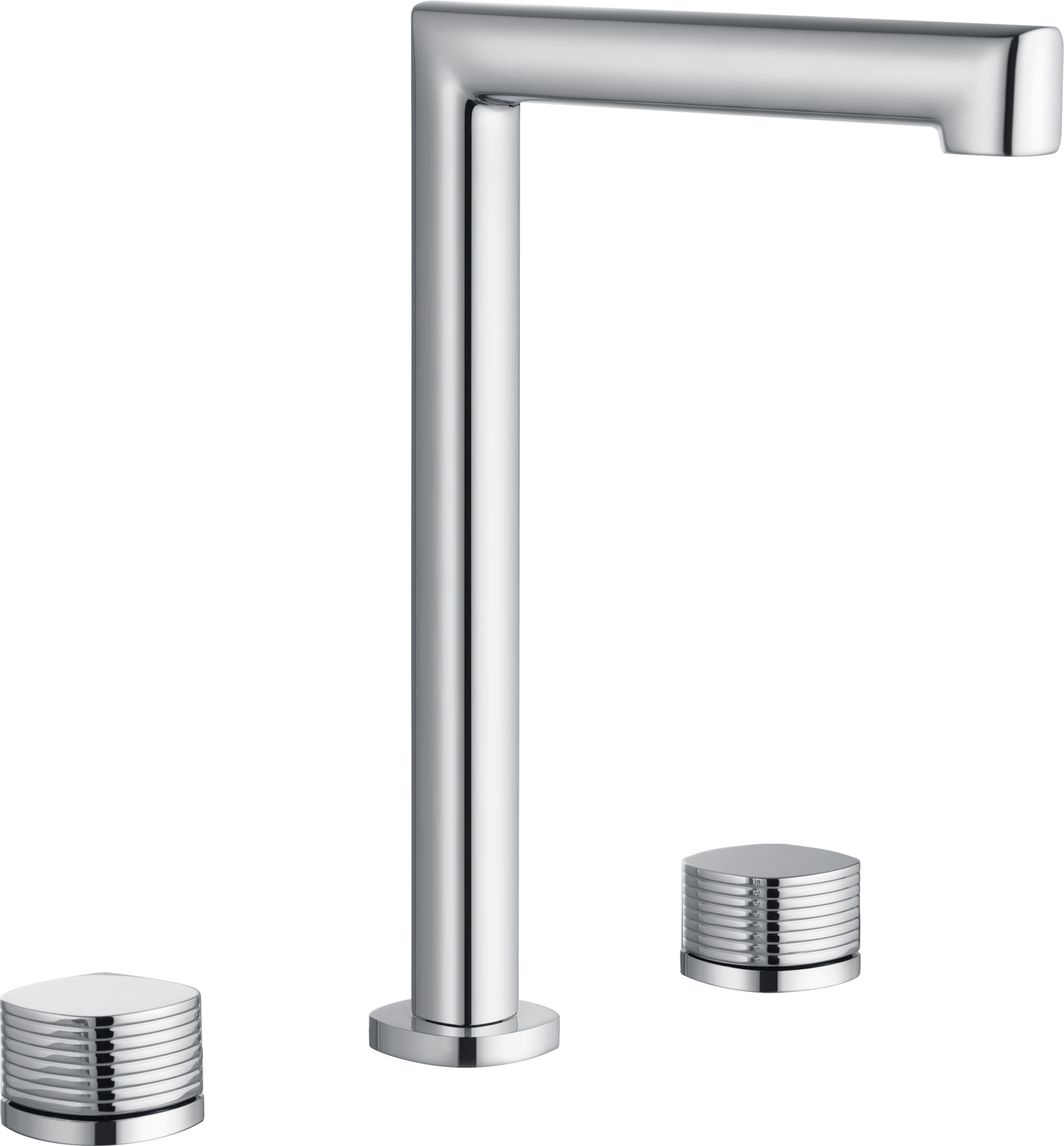 Lavabo bimando sobrencimera caño alto Firenze [ IMEX® ]