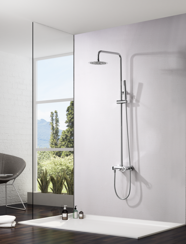Conjunto ducha monomando Olimpo [ IMEX® ]