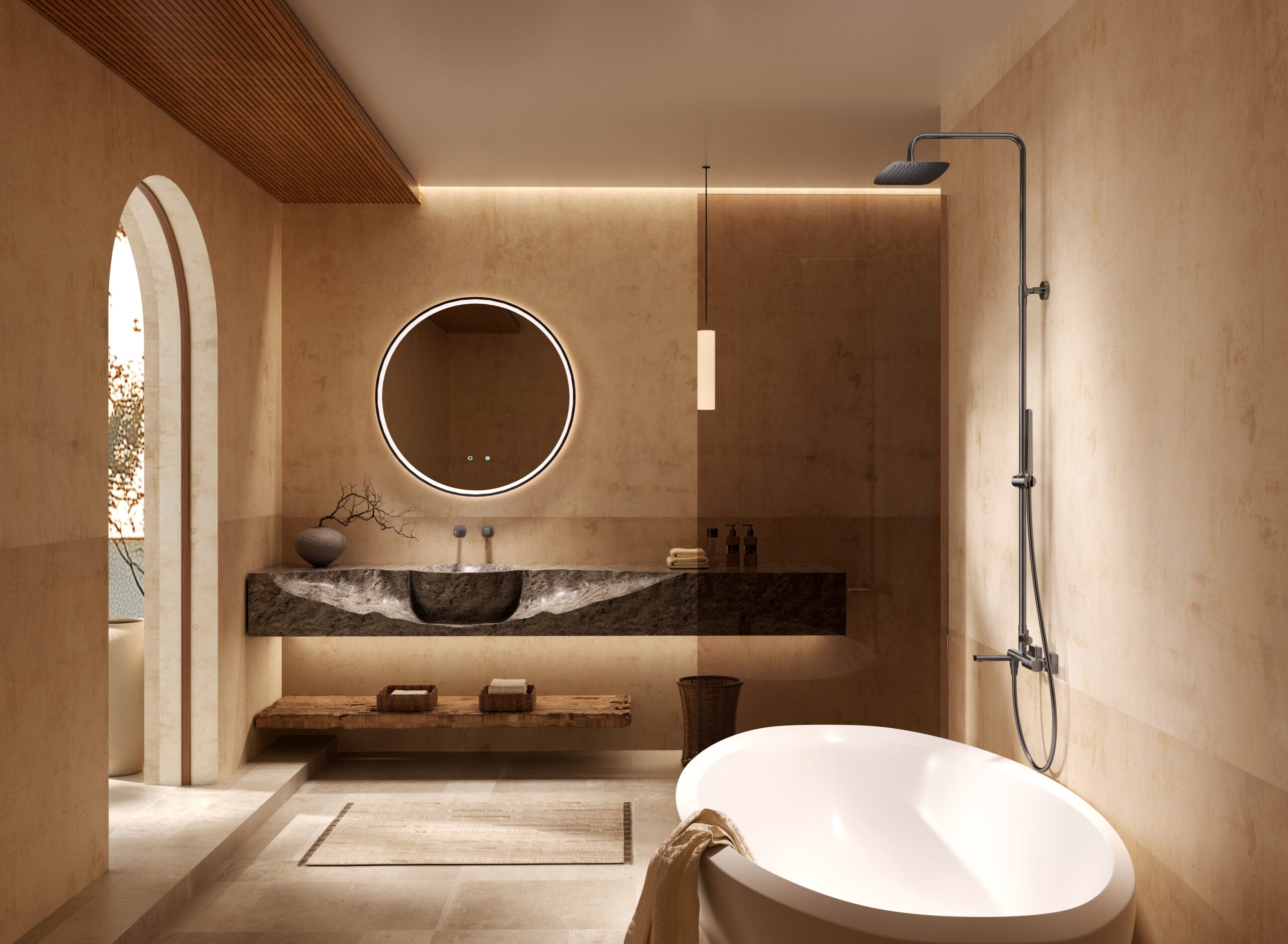 Conjunto bañera monomando Firenze [ IMEX® ]