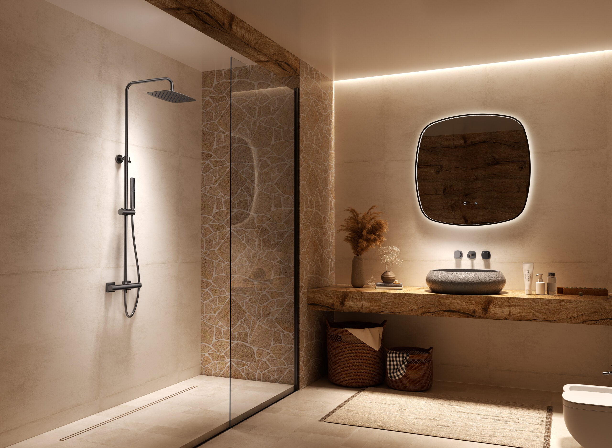 Conjunto ducha monomando Firenze [ IMEX® ]