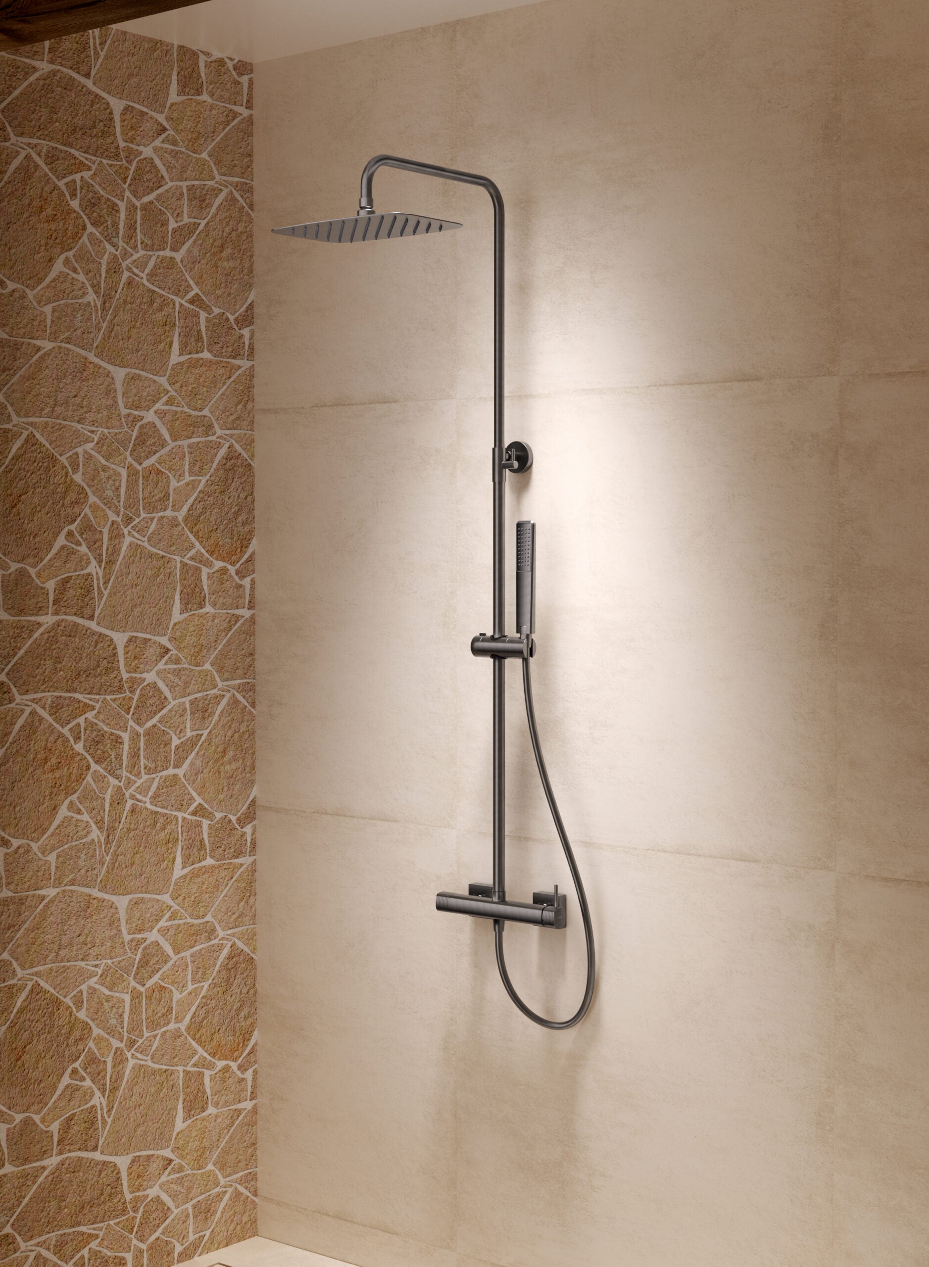 Conjunto ducha monomando Firenze [ IMEX® ]