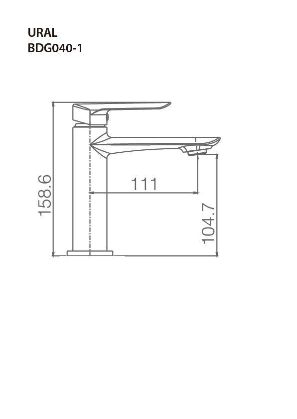 Grifo de lavabo Ural [ IMEX® ]