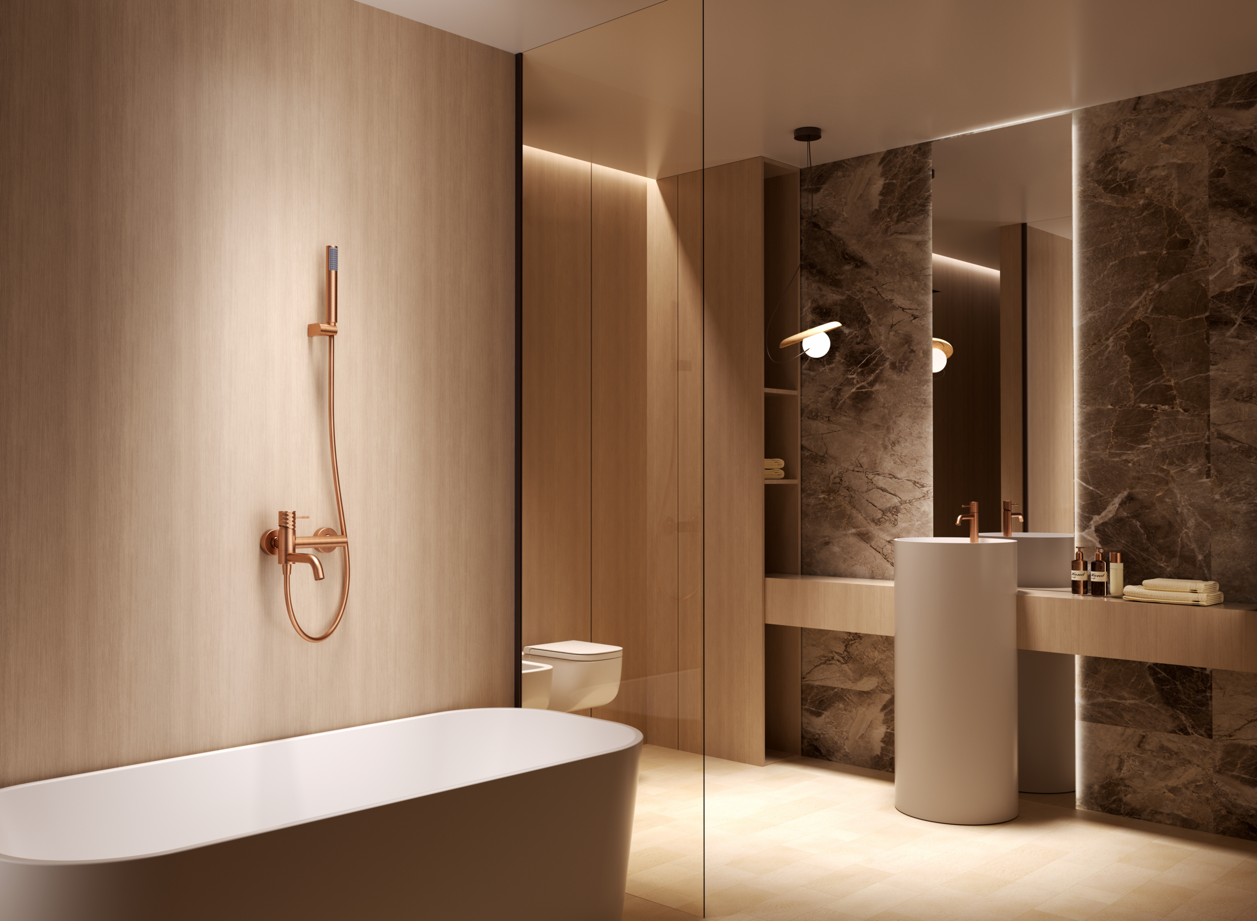Kit baño/ducha monomando Genova [ IMEX® ]