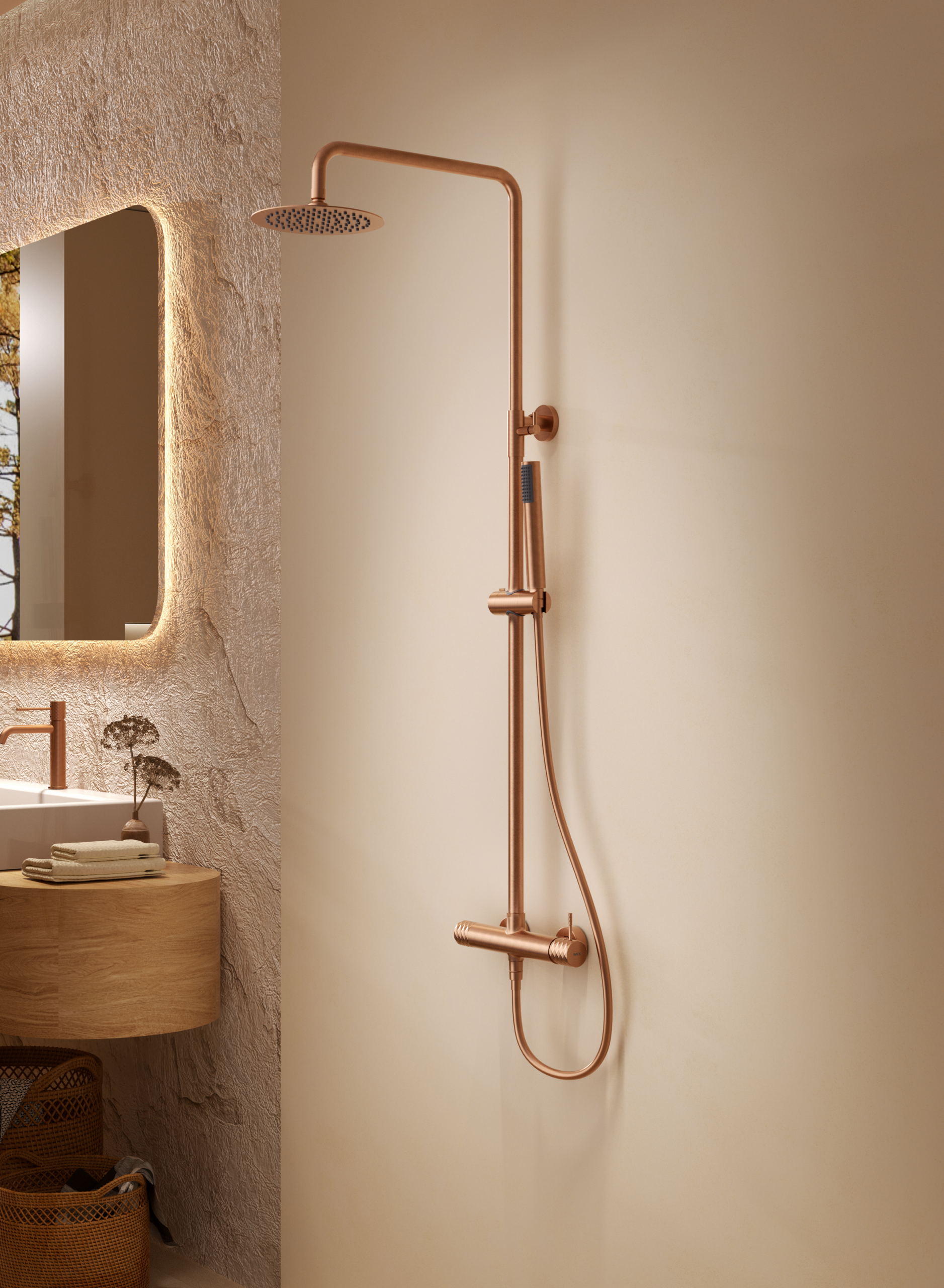 Conjunto ducha monomando Genova [ IMEX® ]