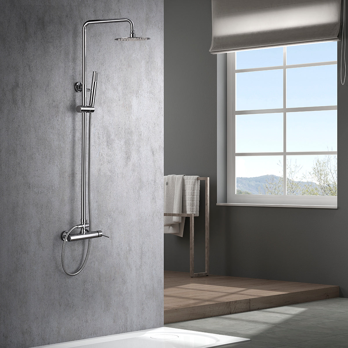 ► Columna de ducha Milos Stick [ IMEX® ]