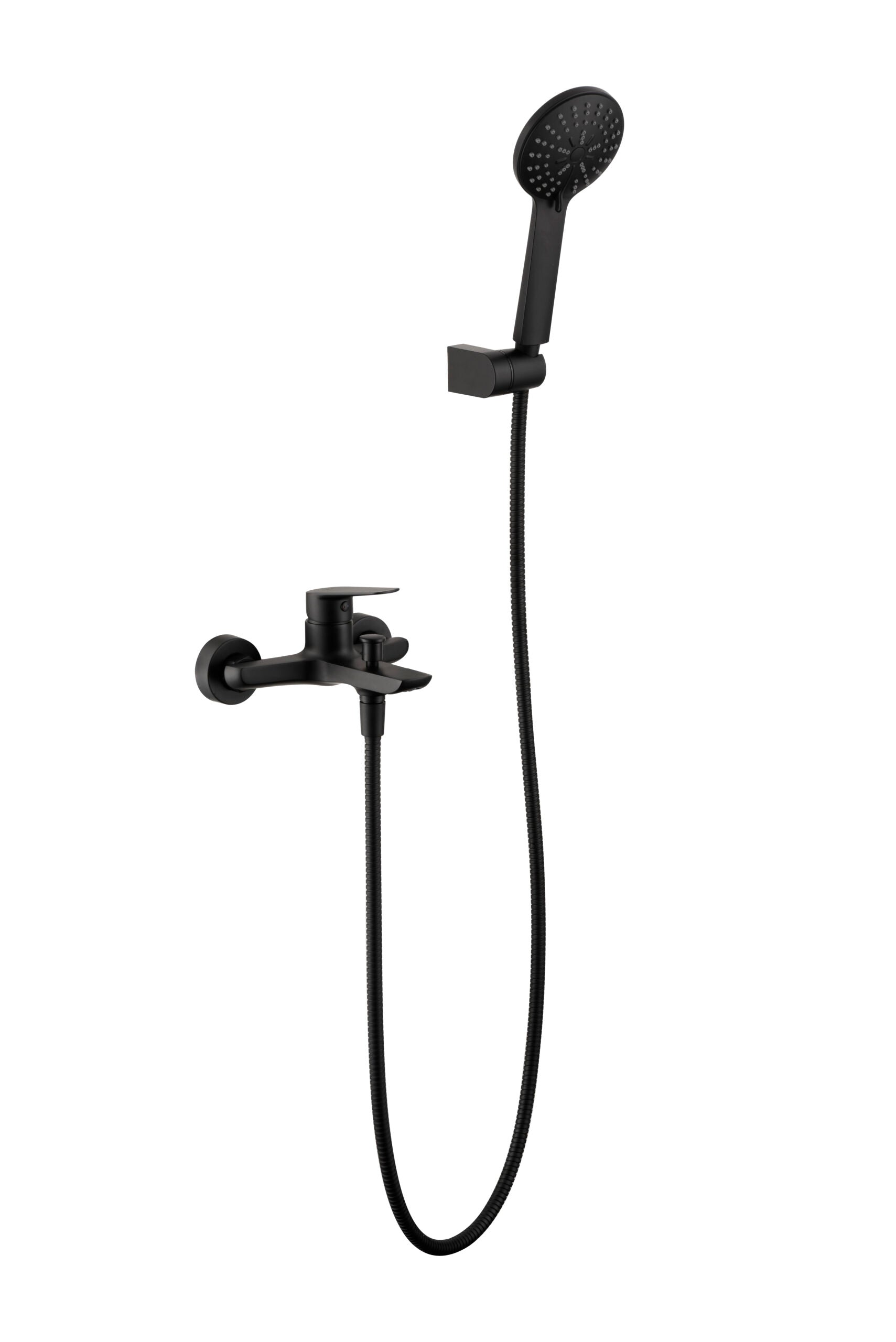 Grifo de bañera/ducha Belgica negro mate [ IMEX® ]