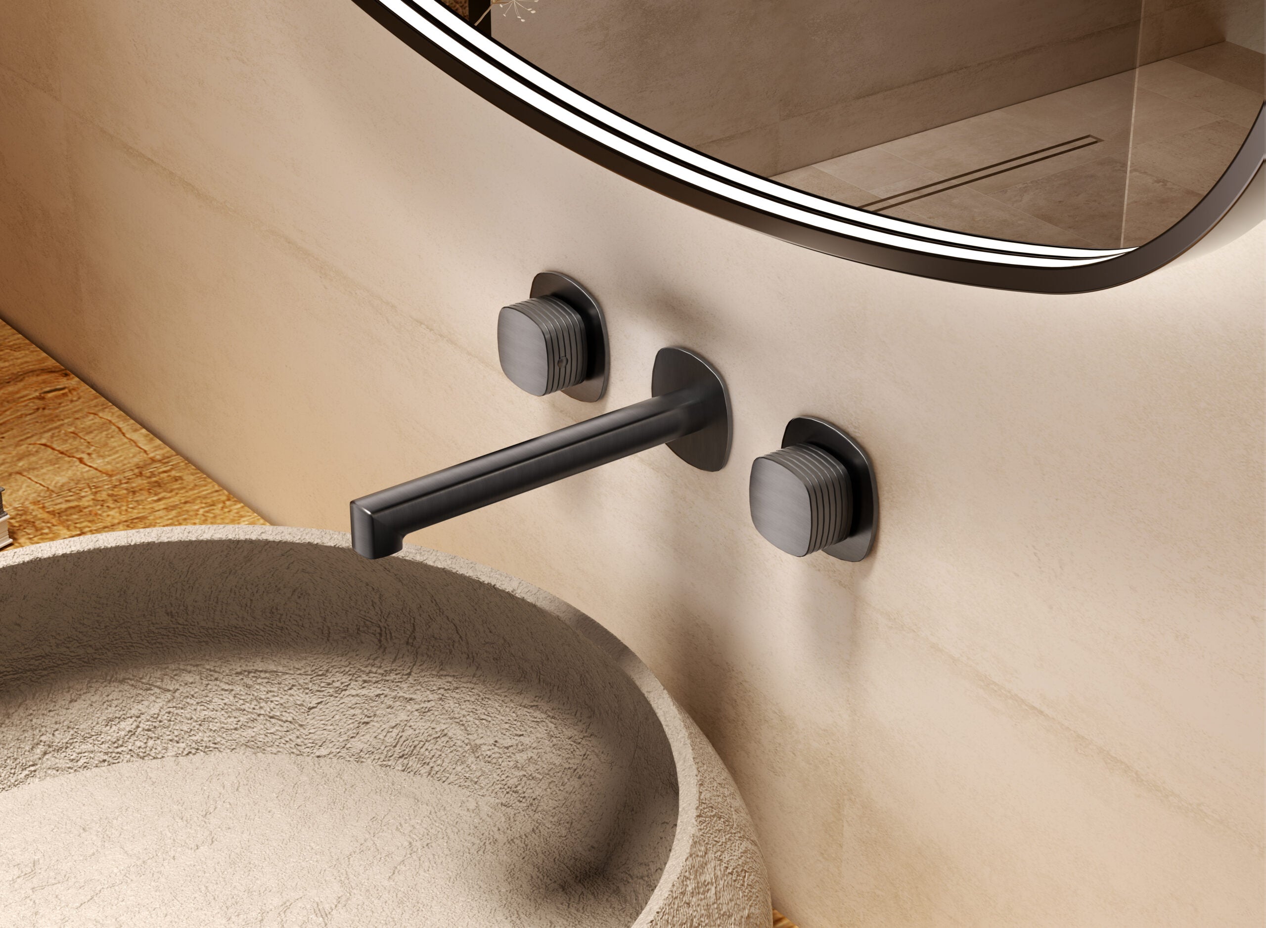 Bimando empotrado lavabo Firenze [ IMEX® ]
