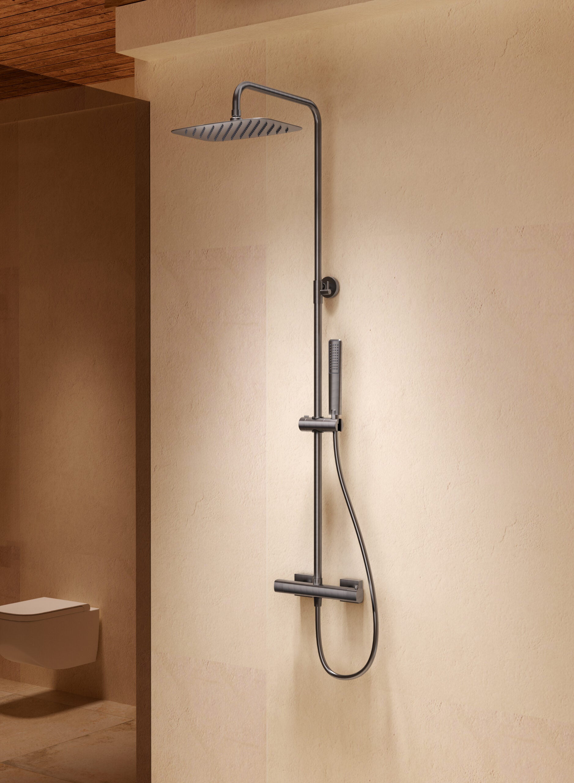 Conjunto ducha termostático Firenze [ IMEX® ]