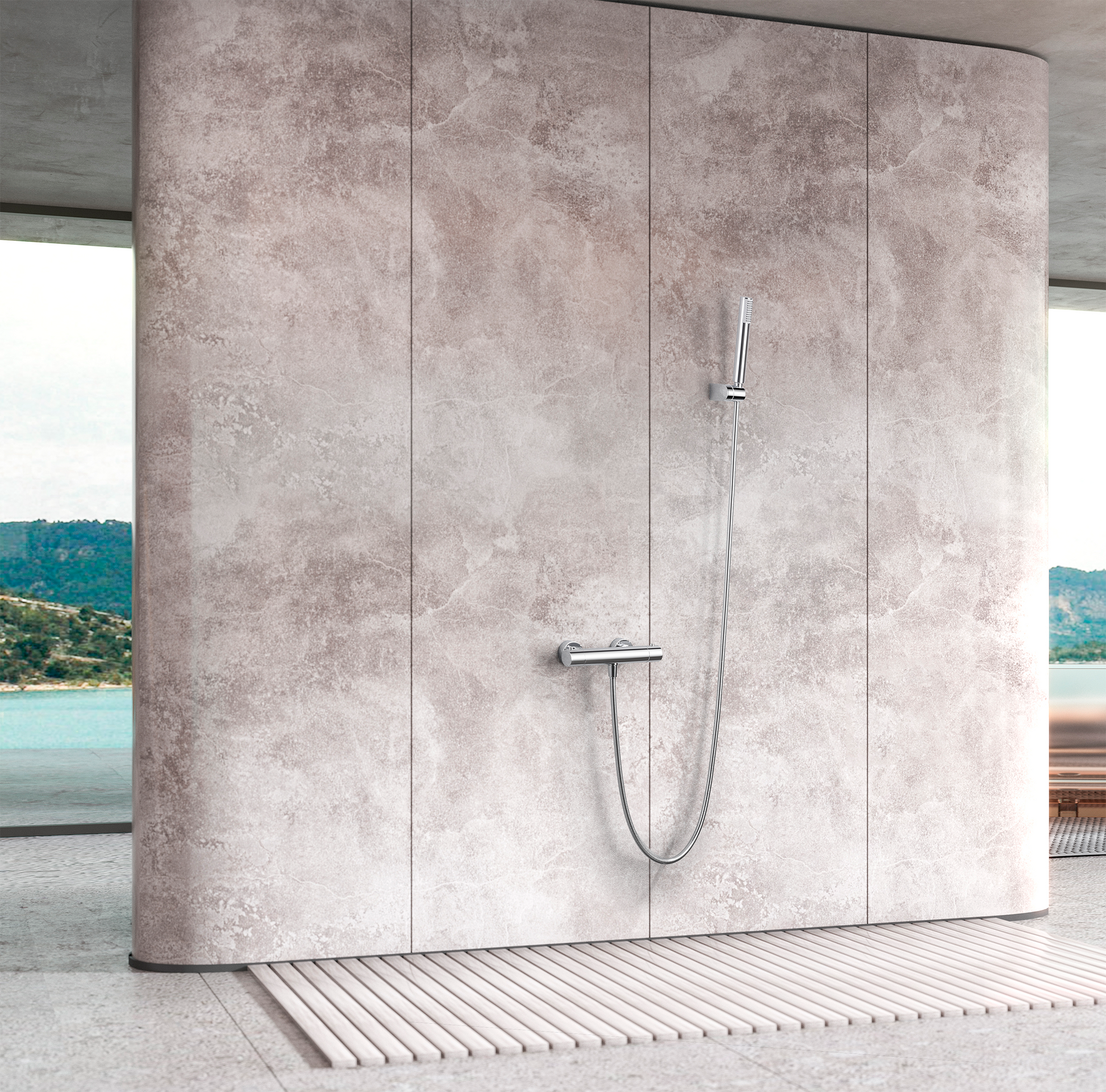 Kit ducha termostatico Monza [ IMEX® ]