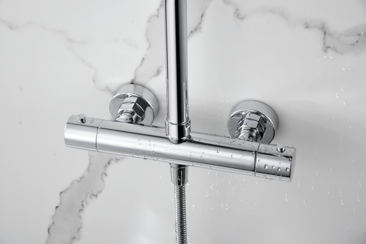 Conjunto ducha termostático Nápoles [ IMEX® ]