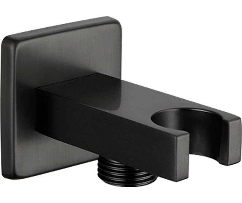 Soporte Pared Ducha Cuadrado Titanio - GME [ GME® ]