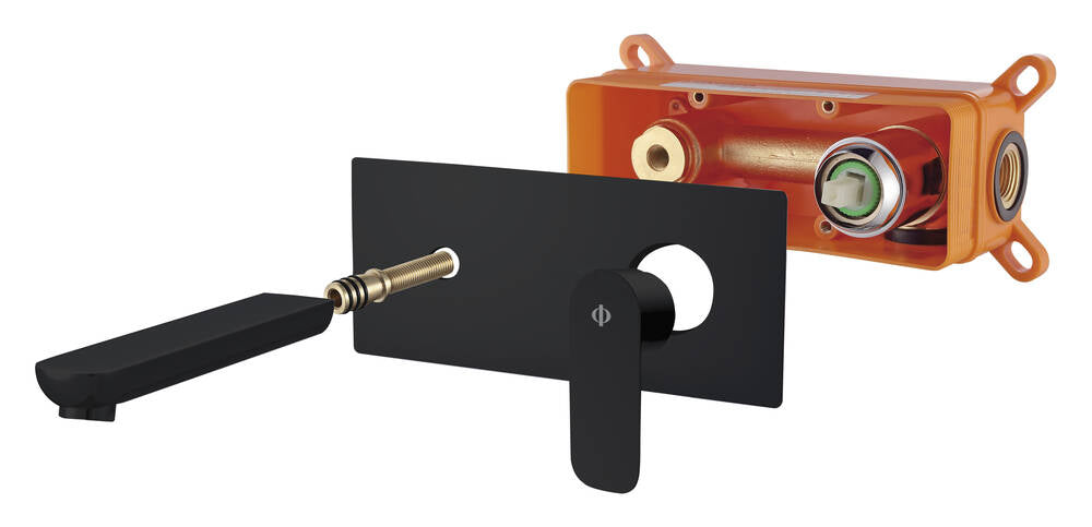 Lavabo De Empotrar Cassio Negro - GME [ GME® ]