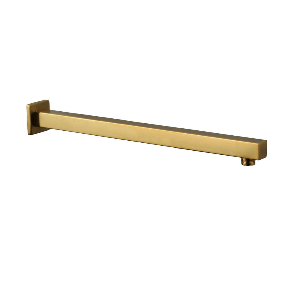 Brazo Ducha Cuadrado A Pared Nickel - GME [ GME® ]