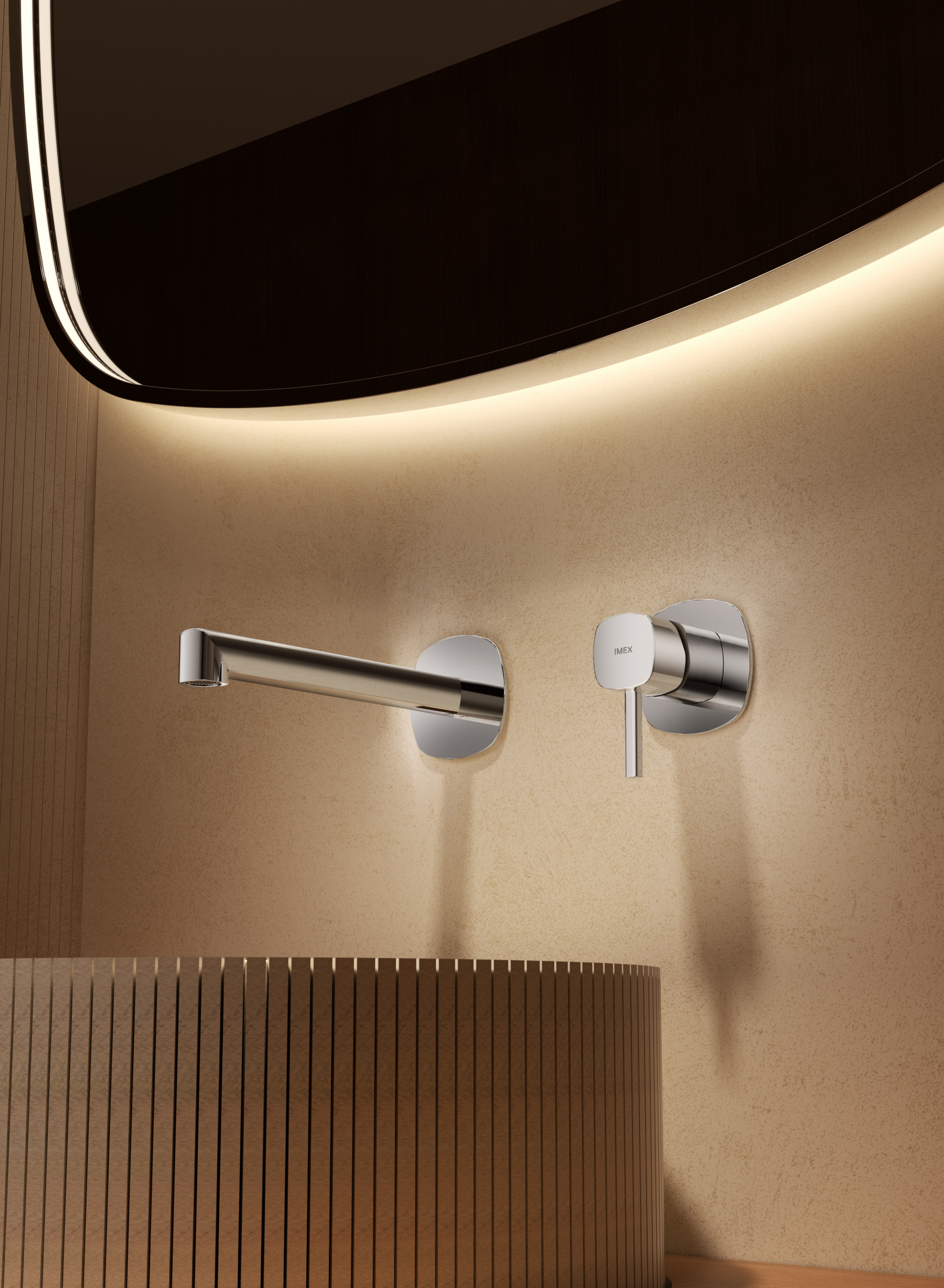 Monomando empotrado lavabo Toscana [ IMEX® ]