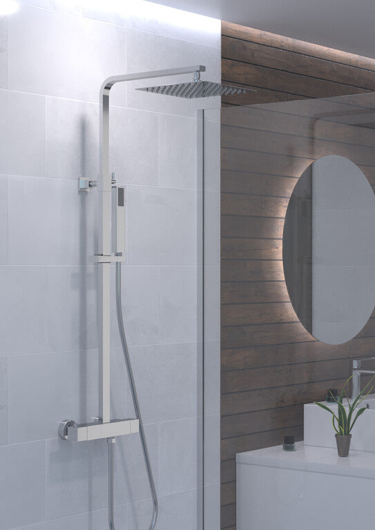 Ducha Vista Quadra Elite Termostatica Cromo - GME [ GME® ]