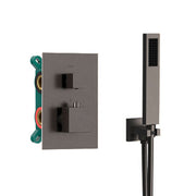 Conjunto Empotrar 2/3 Fun. Termostatico Orion Titanio - GME [ GME® ]