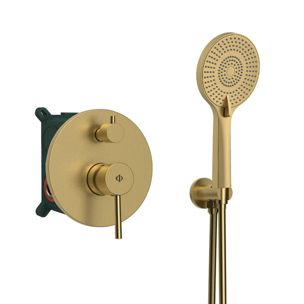 Conjunto Empotrar 2 Fun. Monomando Sirio Cobre - GME [ GME® ]