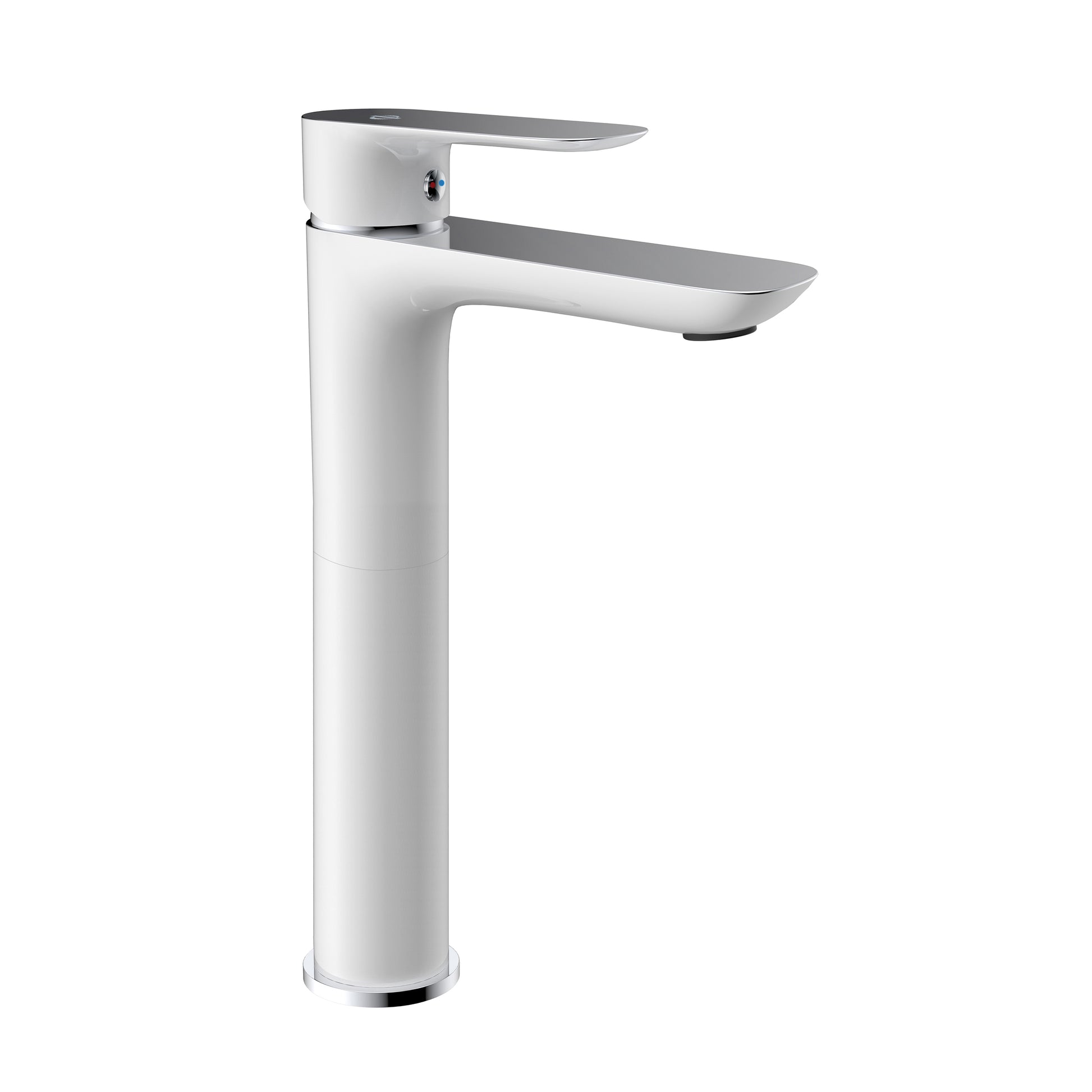 Lavabo Alto Cassio Blanco/Cromo - GME [ GME® ]