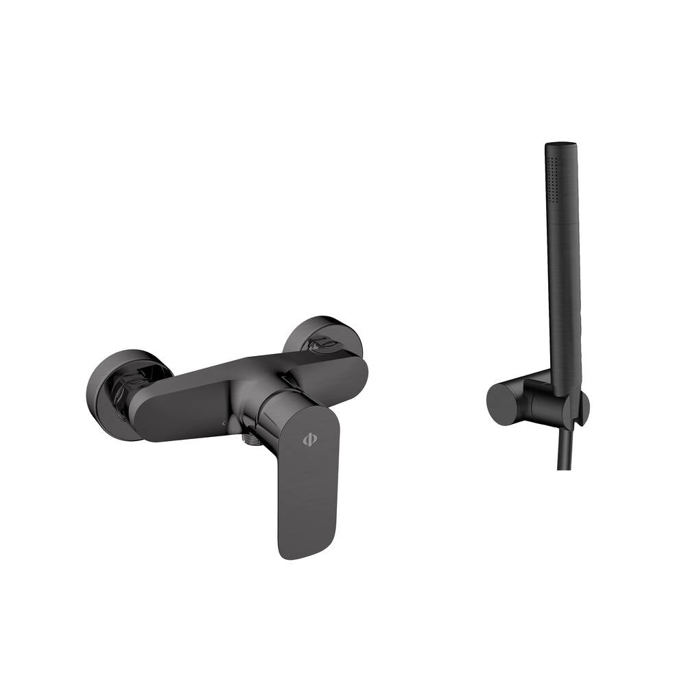 Grupo Ducha Cassio Titanio Con Kit [ GME® ]