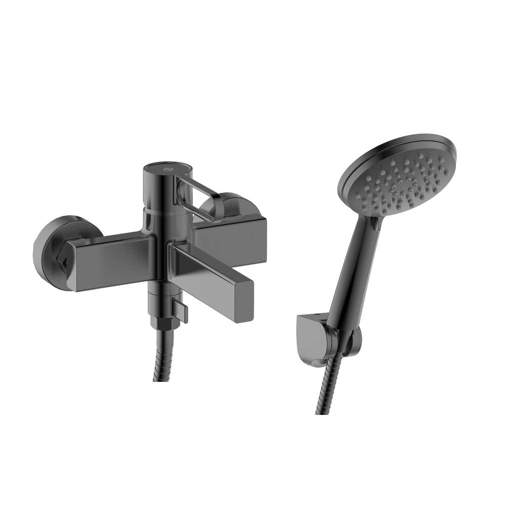 Grupo Bañera Con Kit Ducha Dior Titanio [ GME® ]