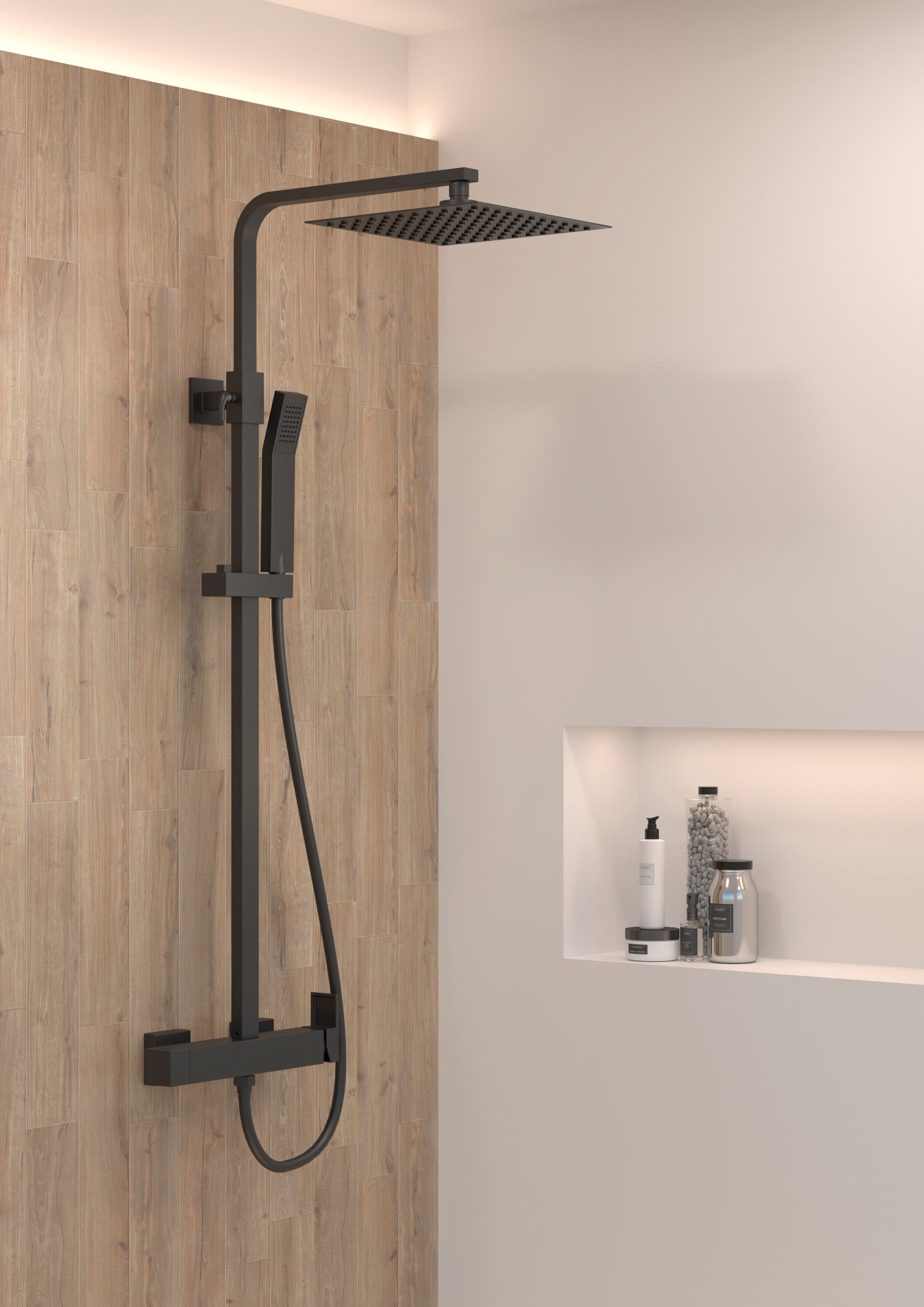 Ducha Vista Monomando Inverter C Negra - GME [ GME® ]