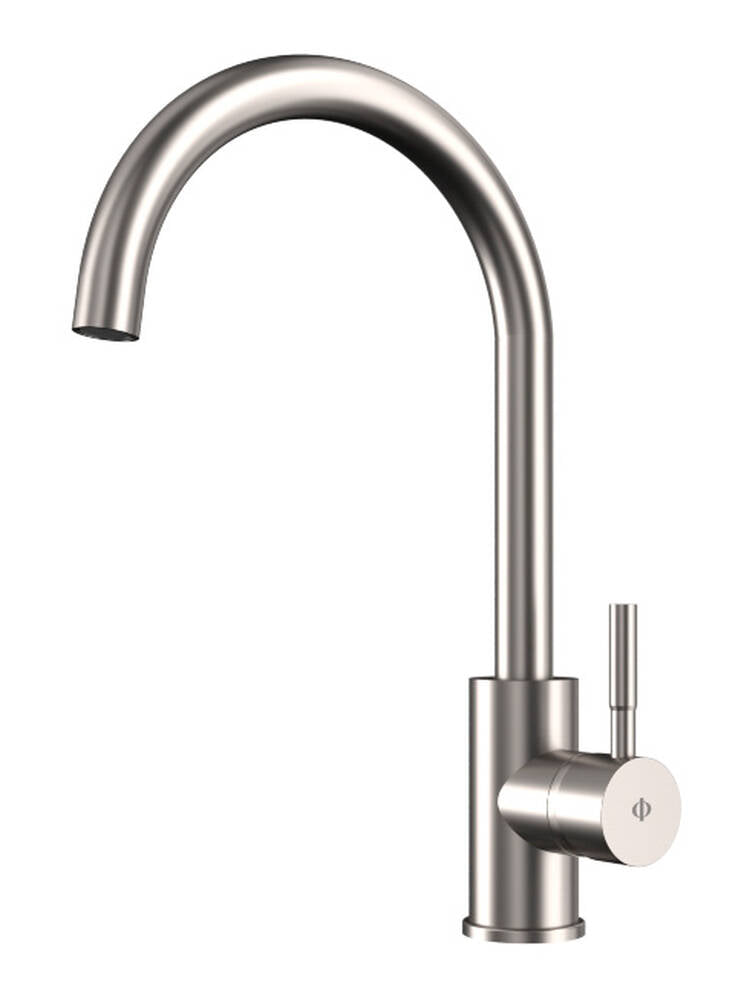 Monomando Cocina Round Acero [ GME® ]