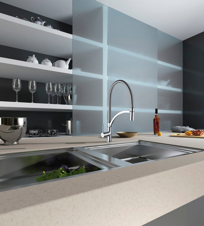 Monomando Cocina Extraible Design Cromo - GME [ GME® ]