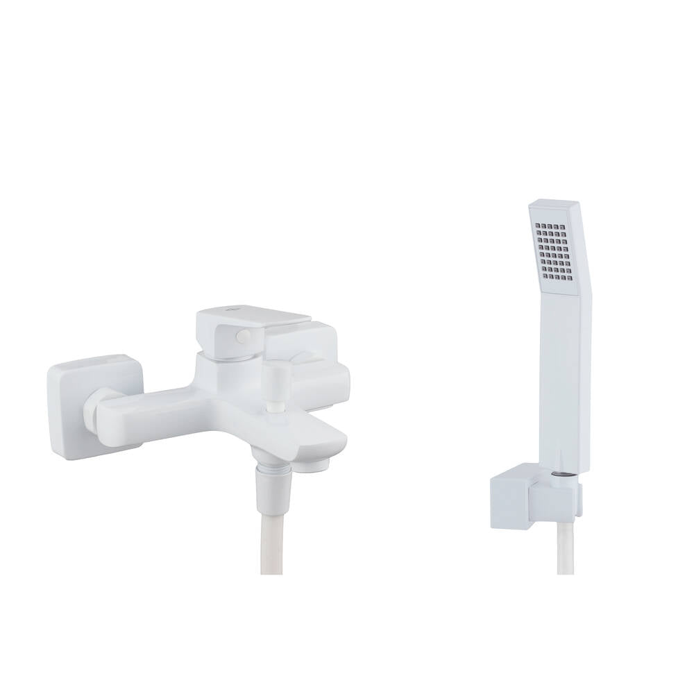 Grupo Bañera Con Kit Ducha Marriot Niquel - GME [ GME® ]