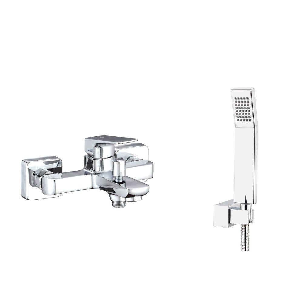 Grupo Bañera Con Kit Ducha Marriot Niquel - GME [ GME® ]