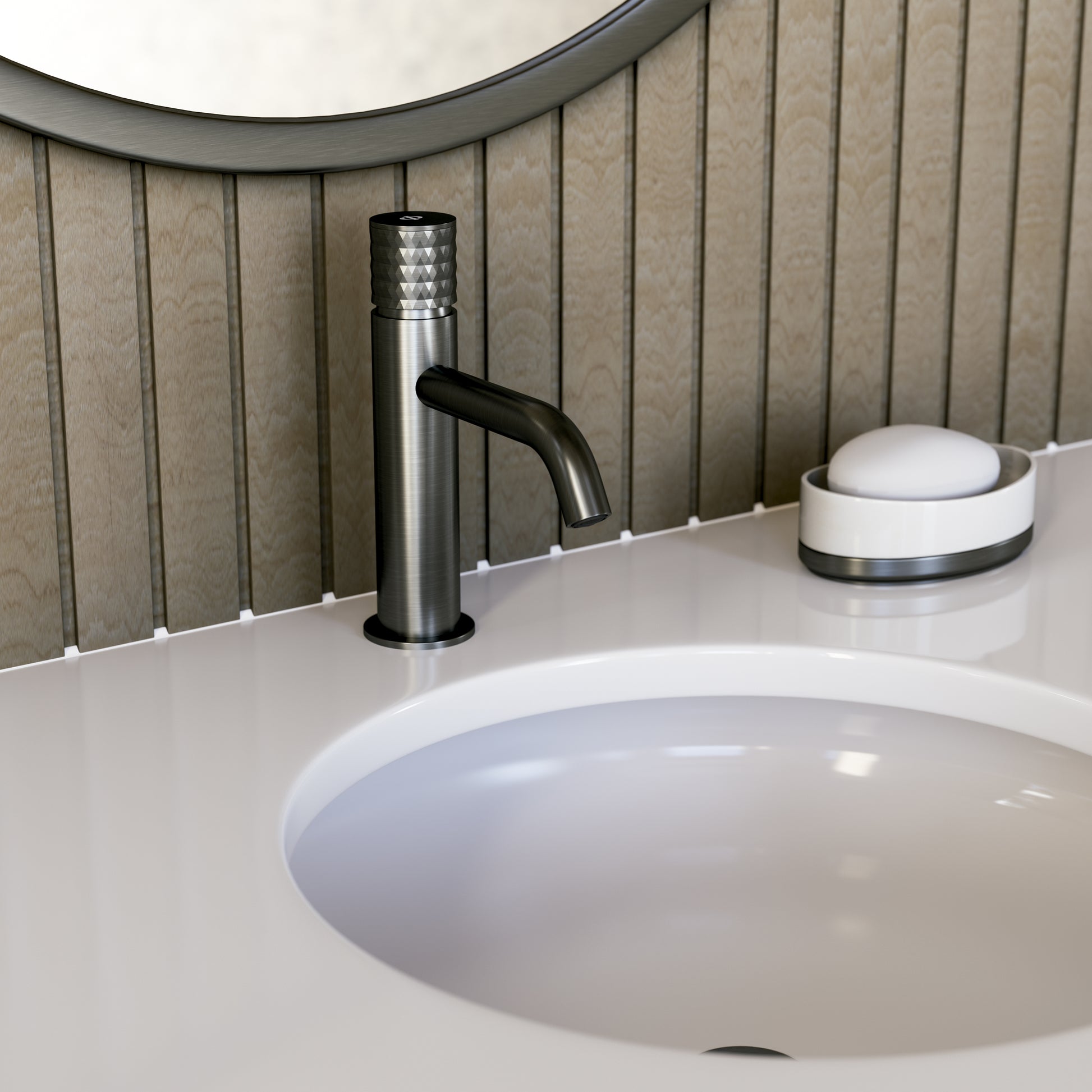 Monomando Lavabo Helios Titanio - GME [ GME® ]
