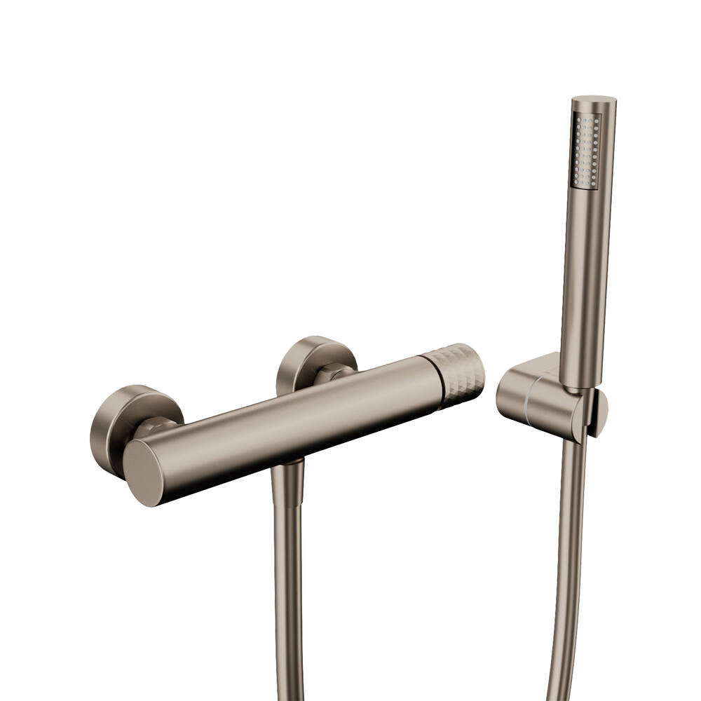 Grupo Ducha Con Kit Helios Titanio - GME [ GME® ]