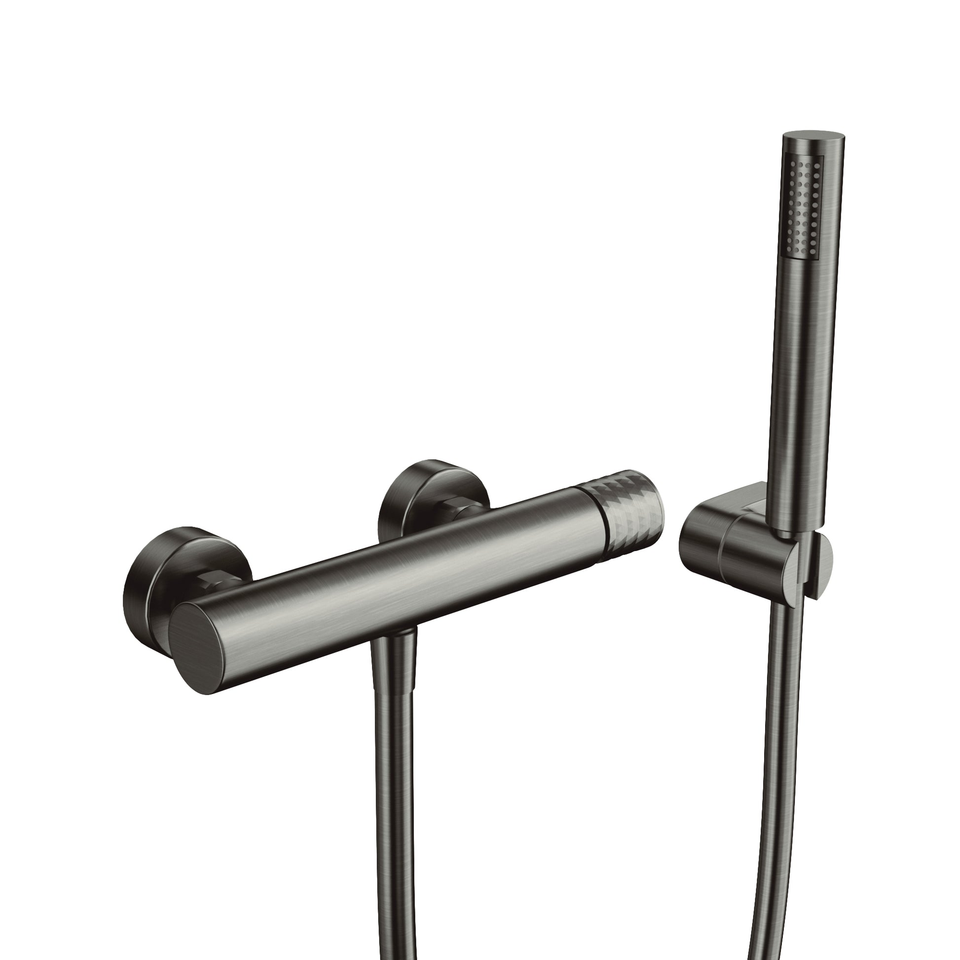 Grupo Ducha Con Kit Helios Titanio - GME [ GME® ]