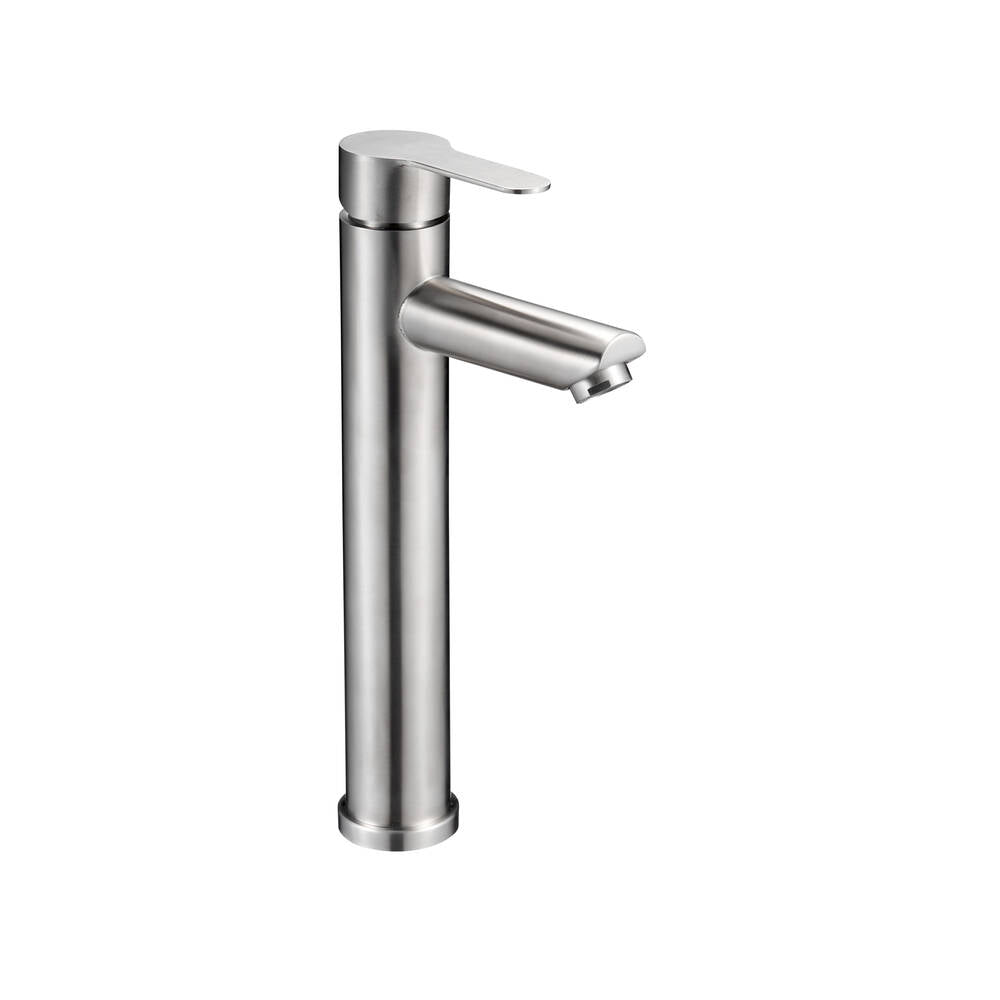 Monomando Lavabo Alto Iony Negro Acero - GME [ GME® ]